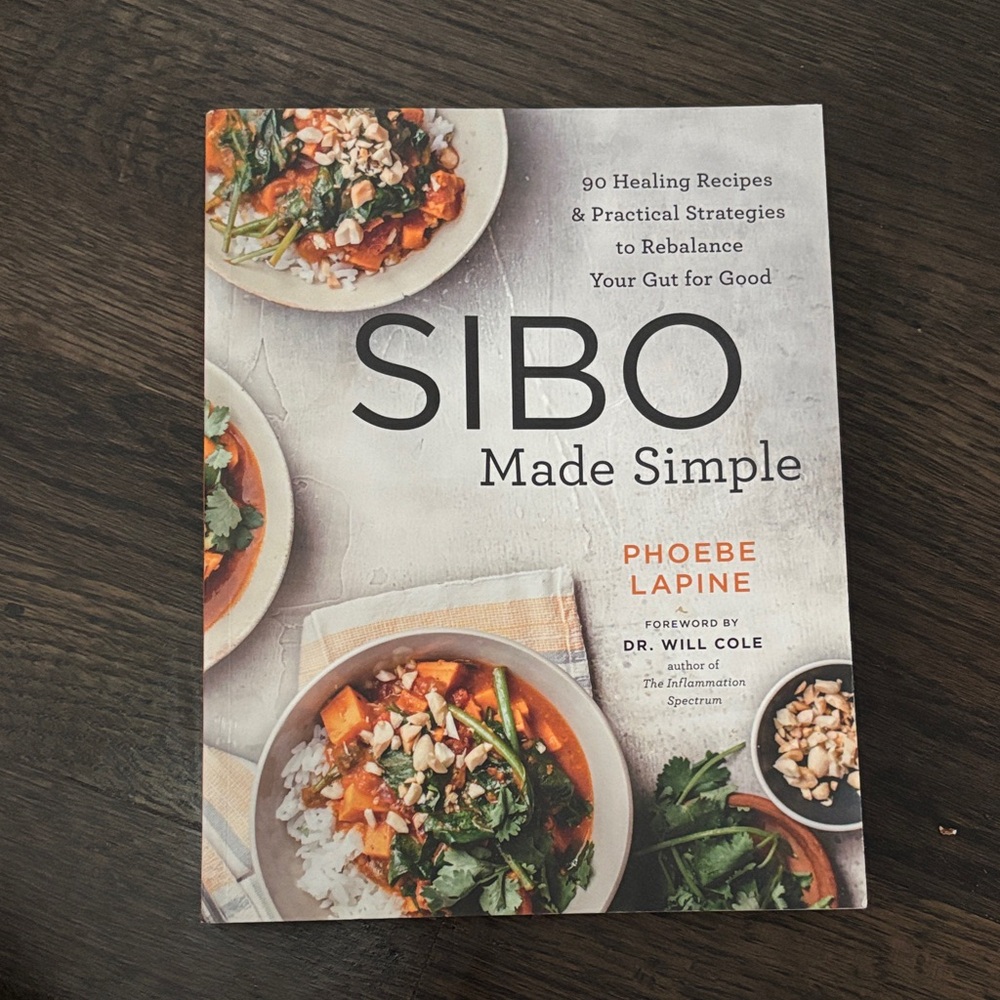 SIBO Made Simple Cookbook by - White Cover